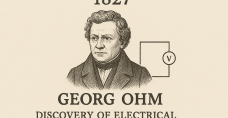 Anniversary of George Ohm's discovery of electrical resistance