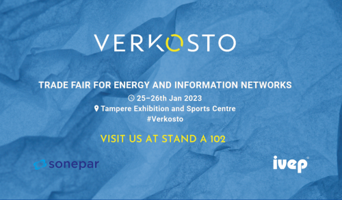 The Verkosto exhibiton invitation