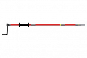 Insulating handling rods