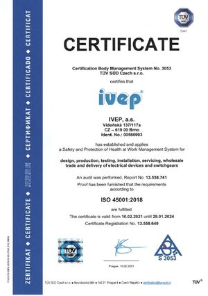 ISO 45001:2018 | ISO certificates and norms