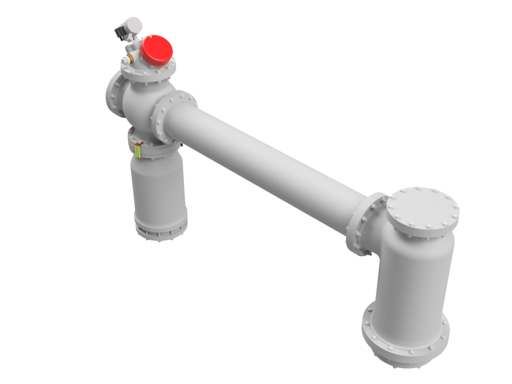 Zaústění kabelů s plynem SF6 pro transformátory 110 kV