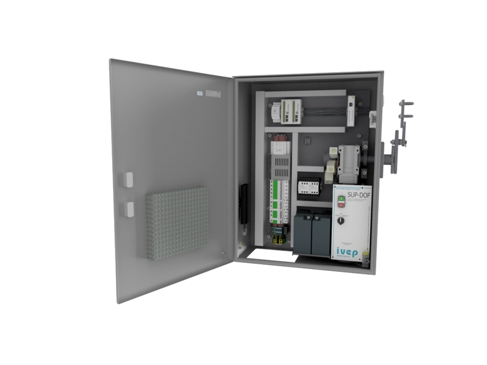 Electromotive outdoor drive type SUP-DOF - remote controlled GPRS/LTE/Radio, F.L.I.R. (FAULT LOCATION ISOLATION RESTORATION) IVEP SYSTEM, IND 4.0 ready
