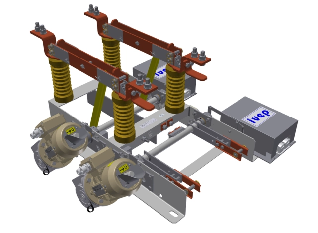 Indoor disconnectors, loadbreak and earthing switches
