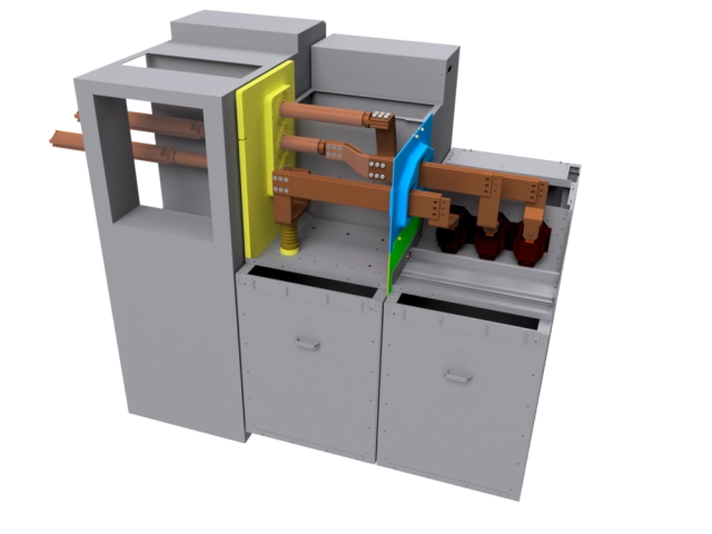 Air insulated LV, MV switchgears, Generator switchgears, Transient cabinets