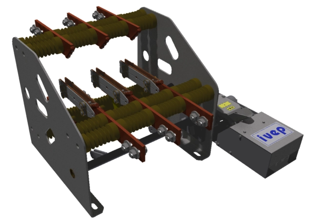 Indoor disconnectors, loadbreak and earthing switches