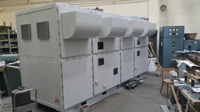 Air insulated LV, MV switchgears, Generator switchgears, Transient cabinets