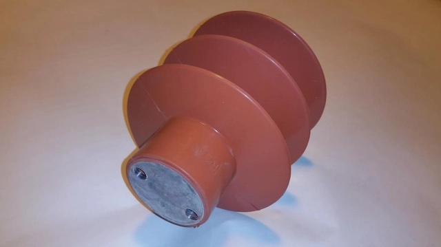 Tension, post and supporting line insulators