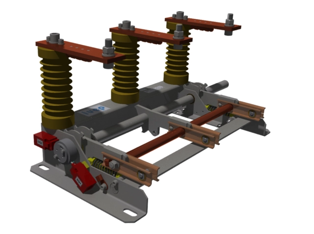 Indoor disconnectors, loadbreak and earthing switches