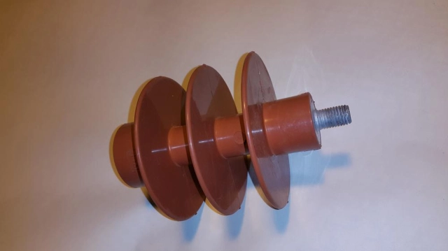 Tension, post and supporting line insulators