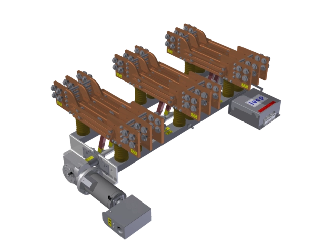 Indoor disconnectors, loadbreak and earthing switches